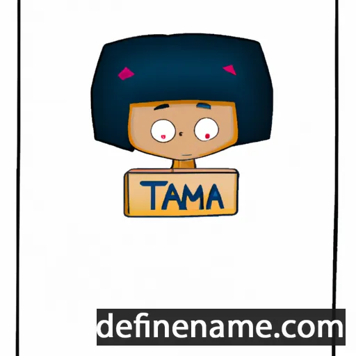 cartoon of the name Timai