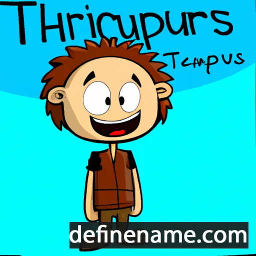 cartoon of the name Timarchus