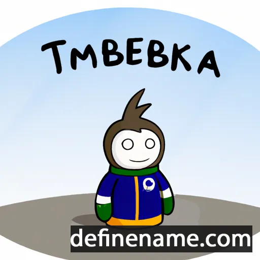 cartoon of the name Timerbikä