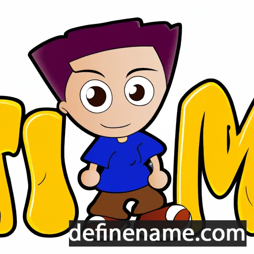 cartoon of the name Timi