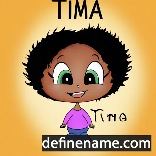 Timia cartoon