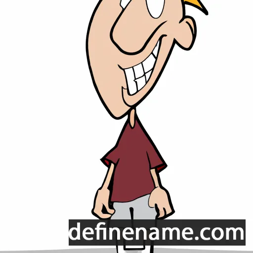 cartoon of the name Timm