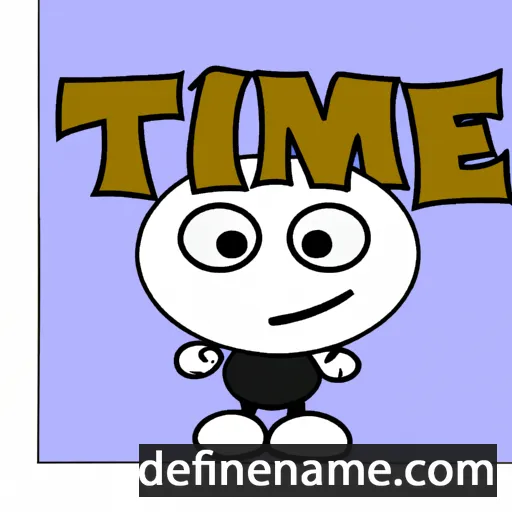 Timmie cartoon