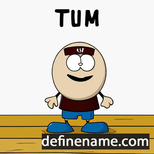 cartoon of the name Timmu