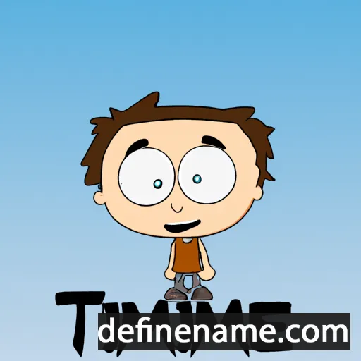 cartoon of the name Timmye