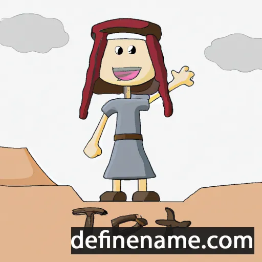 cartoon of the name Timna