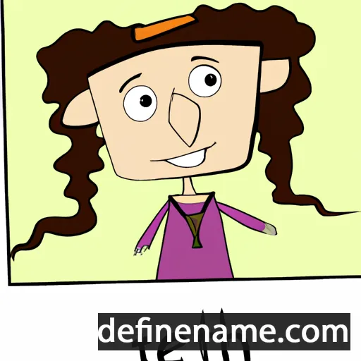 cartoon of the name Timnah