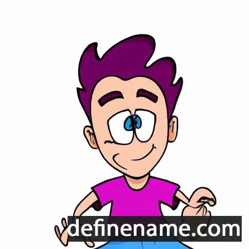 cartoon of the name Timôĸ