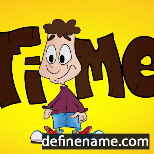 cartoon of the name Timofej