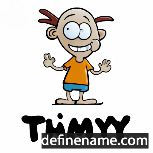 cartoon of the name Timofiy