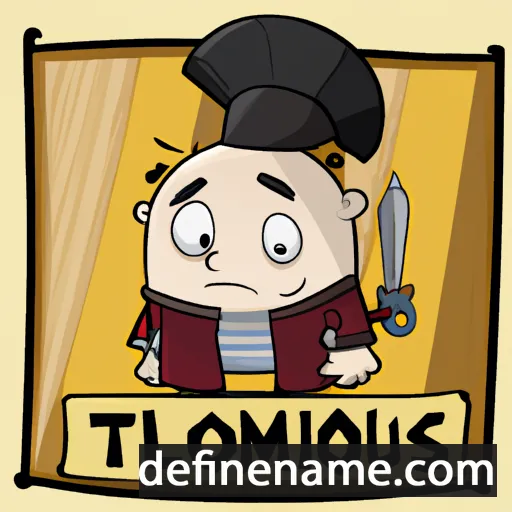 cartoon of the name Timolaus