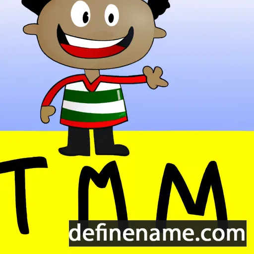 cartoon of the name Timor