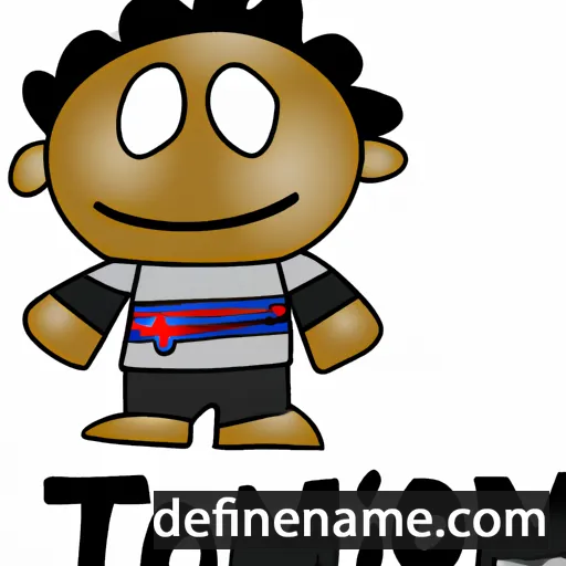 cartoon of the name Timor