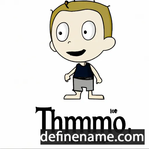 cartoon of the name Timotheo