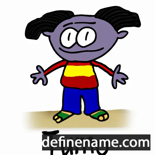 cartoon of the name Timotju