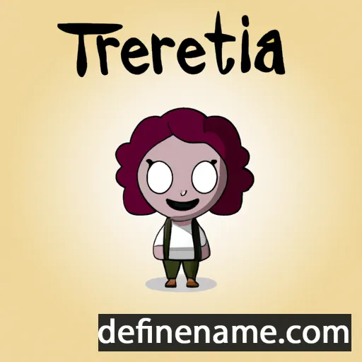 cartoon of the name Tineria