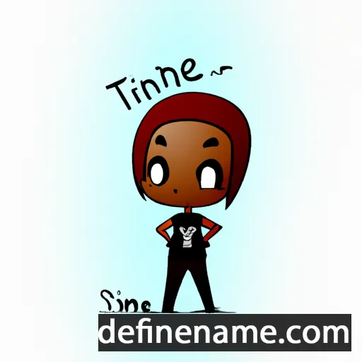 Tinie cartoon