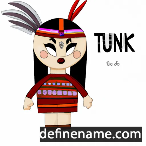 cartoon of the name Tinku