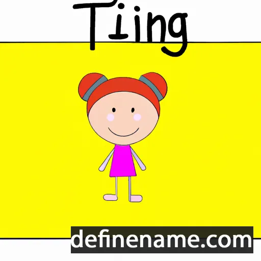 cartoon of the name Tinnie