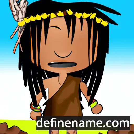 cartoon of the name Tinopiwanashe