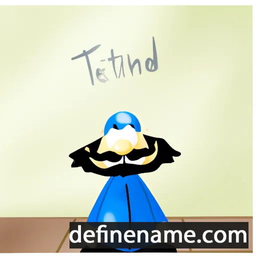 cartoon of the name Tintadêfi