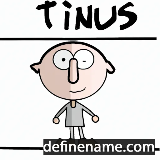 Tinus cartoon