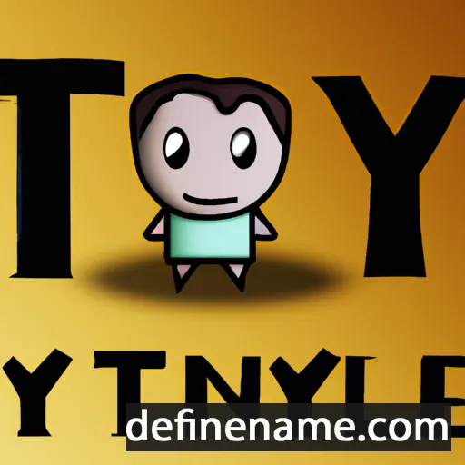 cartoon of the name Tiny