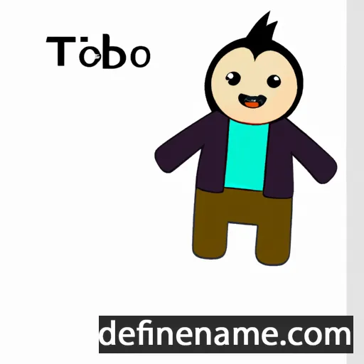 cartoon of the name Tiobóid