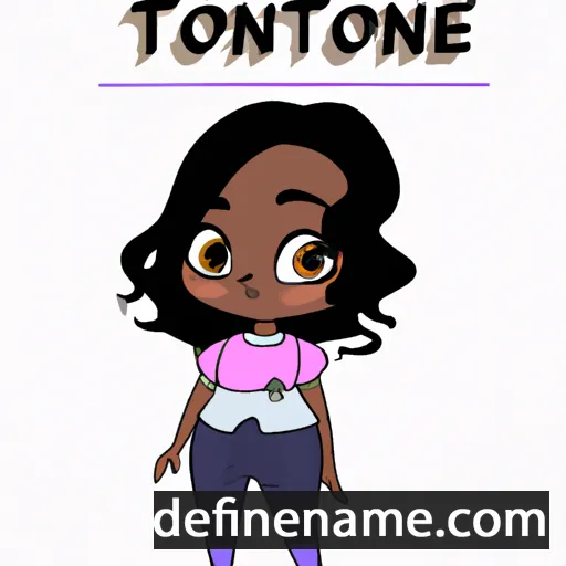 Tionne cartoon