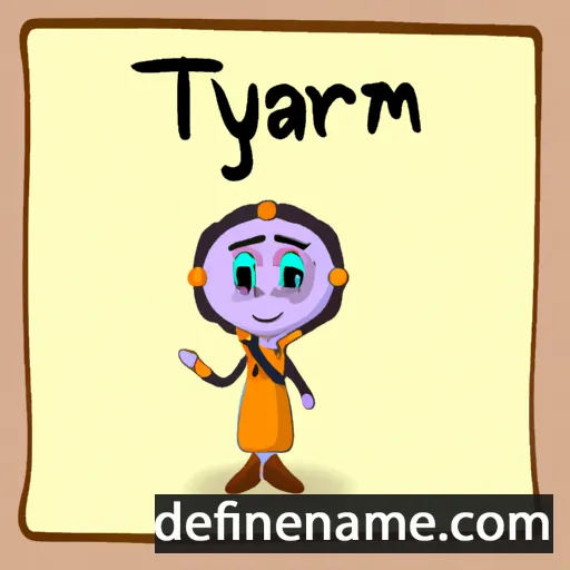 Tiramayr cartoon