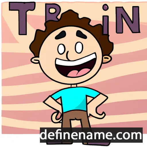 cartoon of the name Tiran