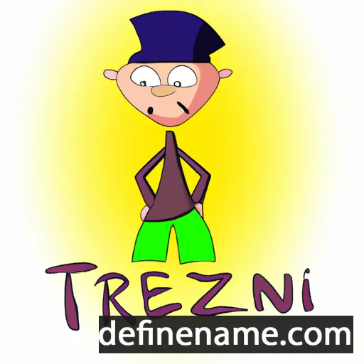 cartoon of the name Tirenziu