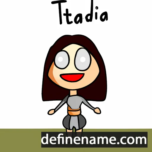 Tiridata cartoon