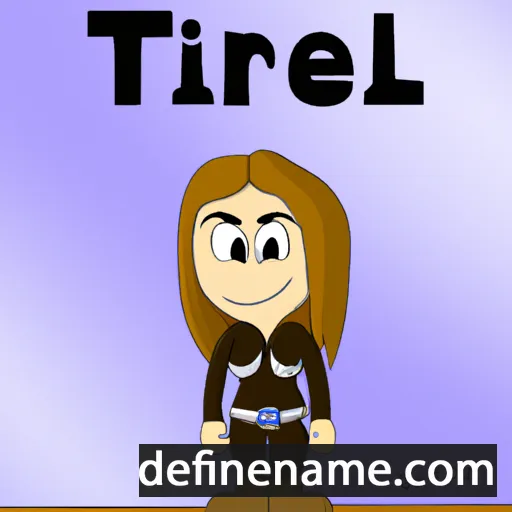 cartoon of the name Tiriel