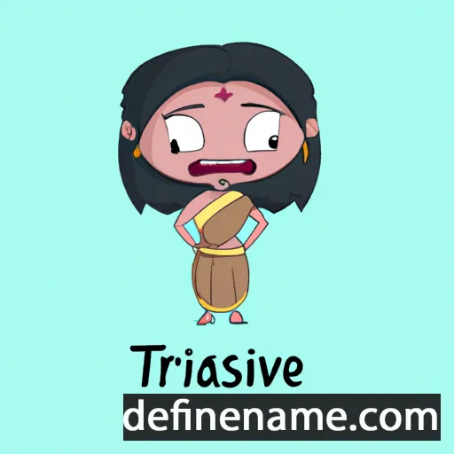 cartoon of the name Tirivashe