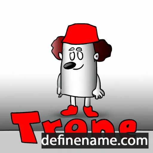 cartoon of the name Tirone