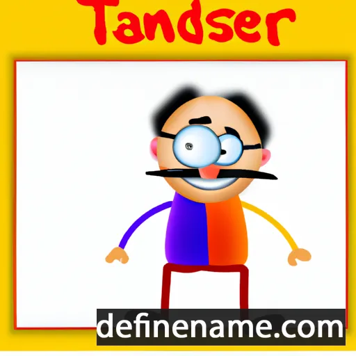 Tisander cartoon