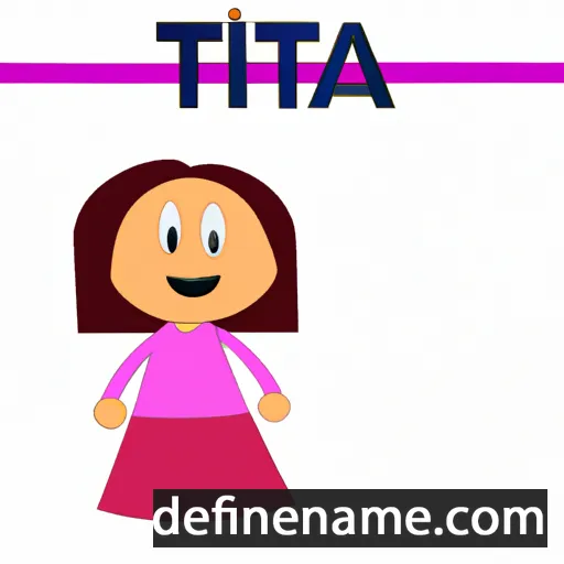 cartoon of the name Tita