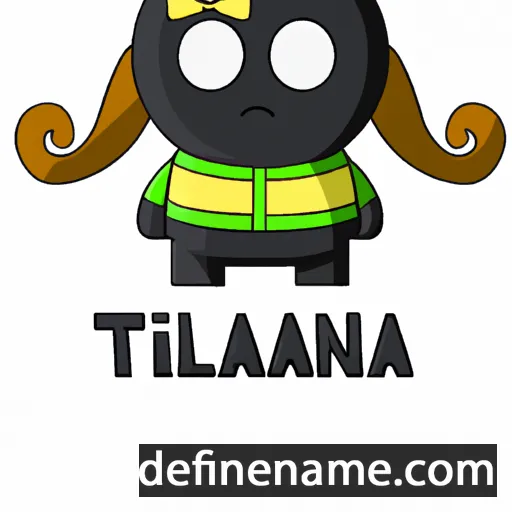 cartoon of the name Titanilla