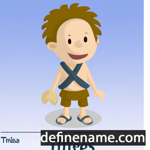 cartoon of the name Tithoes