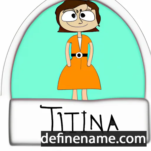 cartoon of the name Titina