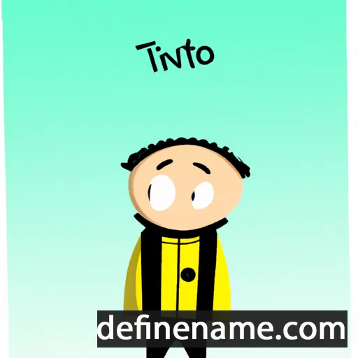 Titinio cartoon