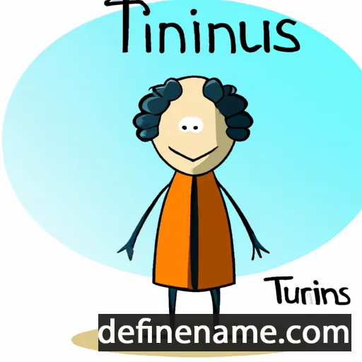 Titinius cartoon