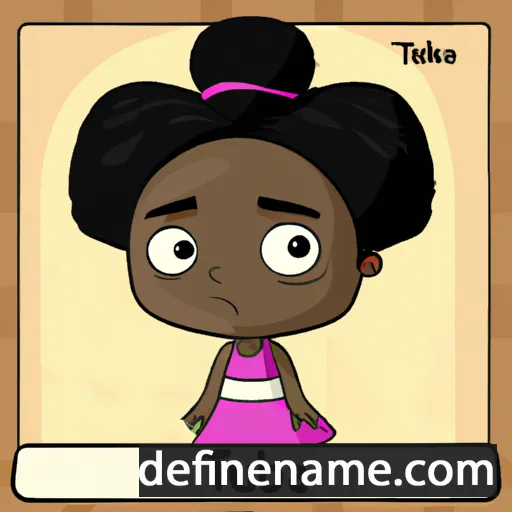 cartoon of the name Tituba