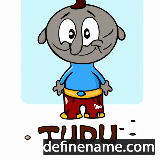 Tiudoru cartoon