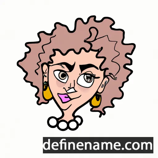 cartoon of the name Tivona