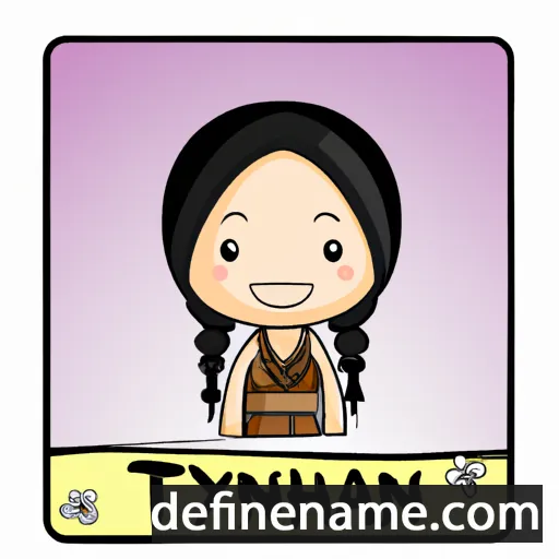 Tiyanah cartoon