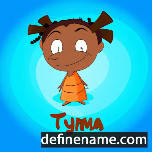 Tiyumba cartoon