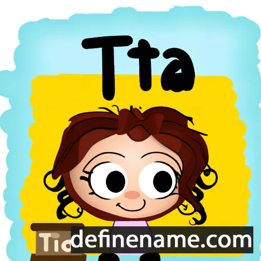 Tizia cartoon