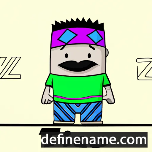 cartoon of the name Tizoc